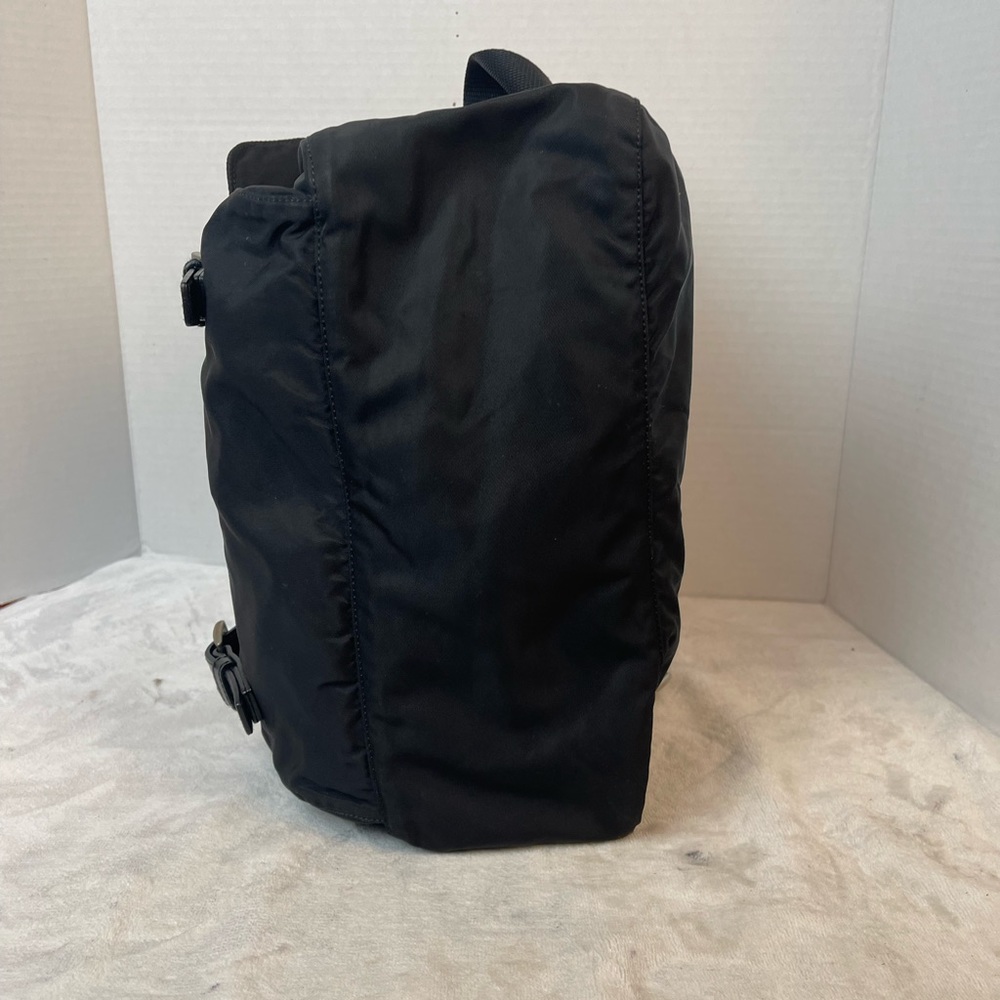 PRADA Vela Sport Tessuto Nylon Leather Shoulder Cross Body Bag Black - Picture 6 of 13